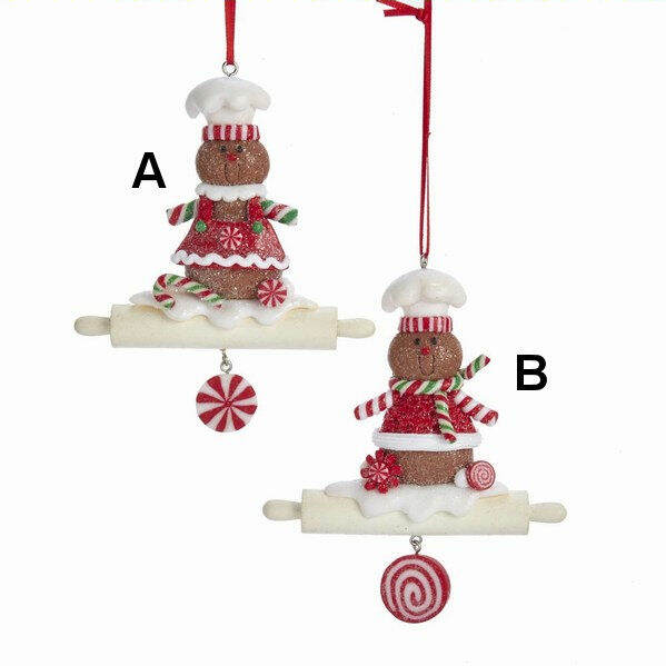 Item 100311 Gingerbread Rolling Pin Ornament