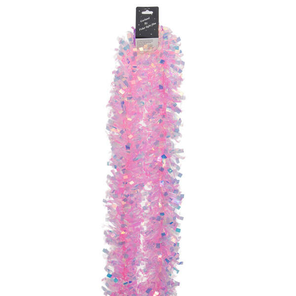Item 101643 Pink Tinsel Garland