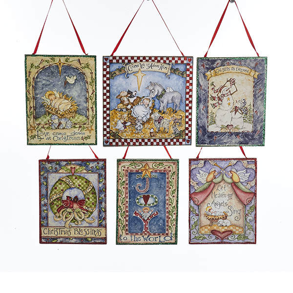 Item 106189 Religious Plaque Ornament