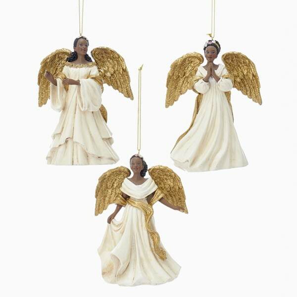 Item 106204 African-American Angel Ornament