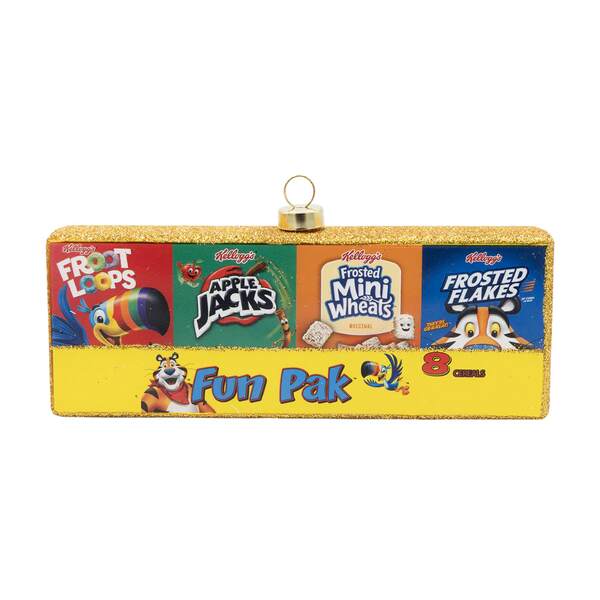 Item 195014 Kelloggs Cereal Fun Pack Ornament