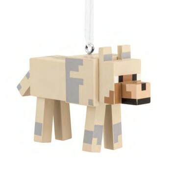 Item 333900 Minecraft Pale Wolf Ornament