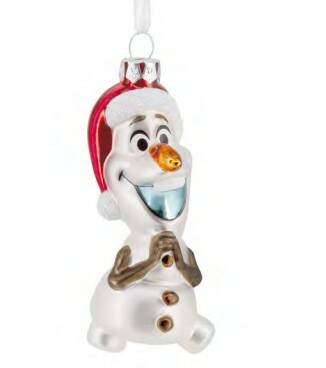 Item 333954 Glass Olaf Ornament