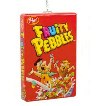 Item 333960 Fruity Pebbles Cereal Ornament