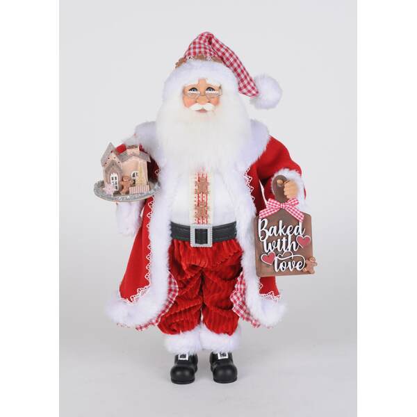 Item 403005 Baked With Love Santa