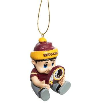 Item 421456 Washington Redskins Lil Fan Ornament