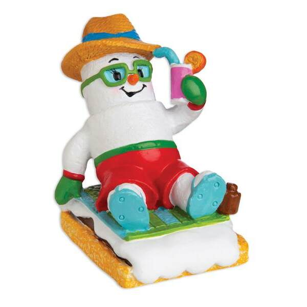 Item 459452 Marshmallow Vacation Male Ornament