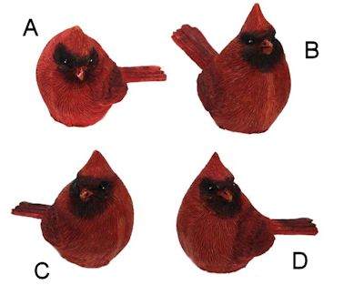 Item 501160 Miniature Cardinal