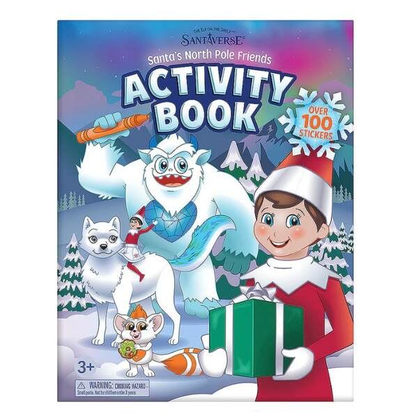 Item 556042 Santaverse Santas Np Friends Activity Book