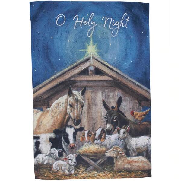 Item 642220 O Holy Night Garden Flag