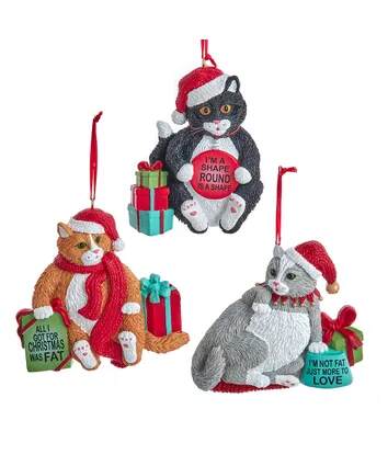 Item 100100 Fat Cat Ornament
