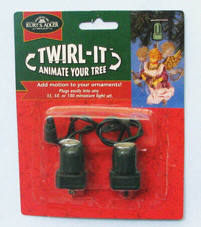 Item 100163 Set of 2 Twirl It Ornamotors