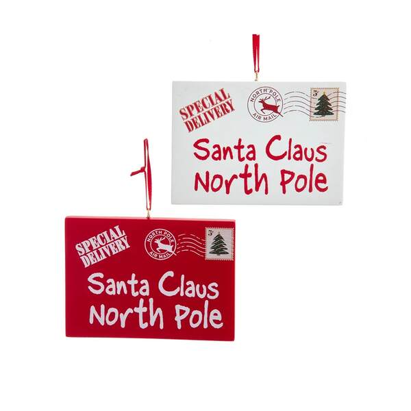 Item 100187 Christmas Letter Ornament