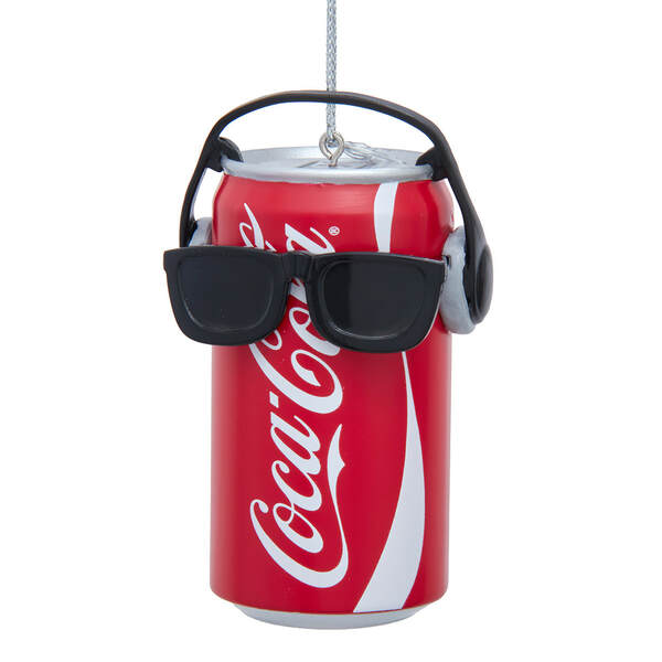 Item 100565 Coke Can With Headphone Sunglass Ornament