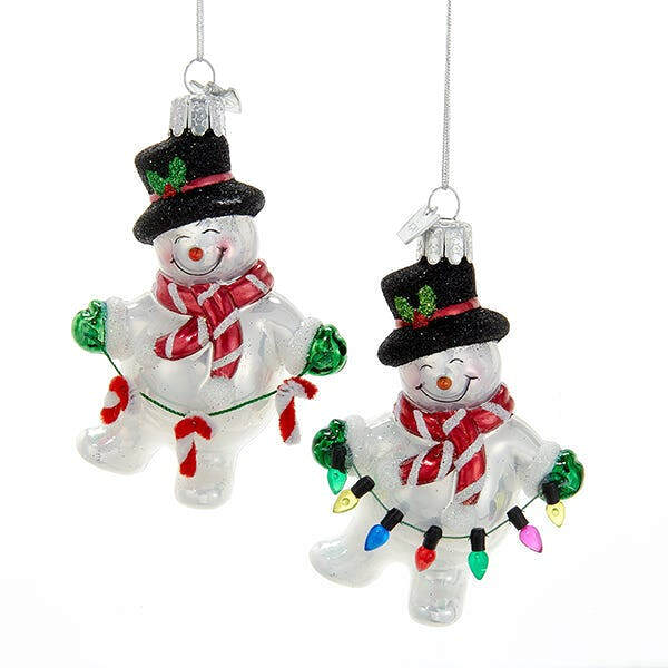 Item 100816 Noble Gems Snowman Ornament