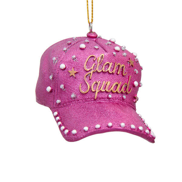 Item 101551 Glam Squad Cap Ornament
