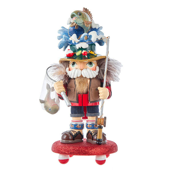 Item 101679 Hollywood Fisherman Nutcracker