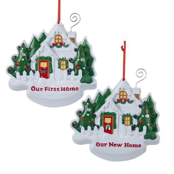 Item 101741 Our New Home/Our First Home Ornament