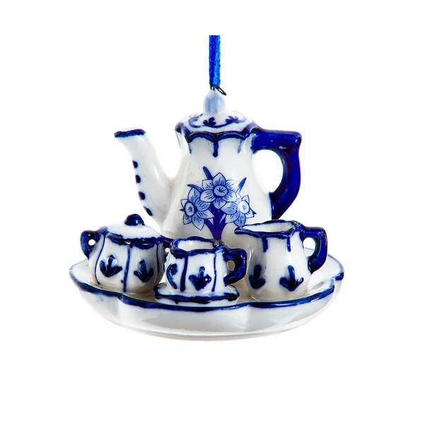 Item 103641 Porcelain Afternoon Tea Ornament