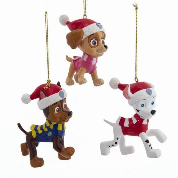 Item 103937 Paw Patrol With Santa Hat Ornament