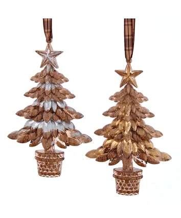 Item 104103 Rustic Glam Tree Ornament