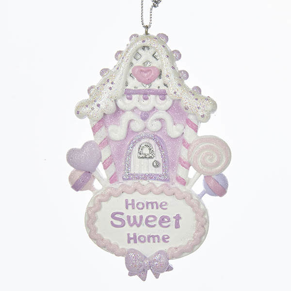 Item 104563 Sugar Plum Home Sweet Home Ornament