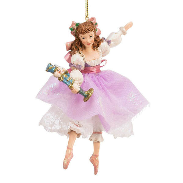 Item 107123 Nutcracker Suite Clara Ornament