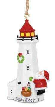 Item 108314 Peggy's Cove Lighthouse Ornament - Outer Banks