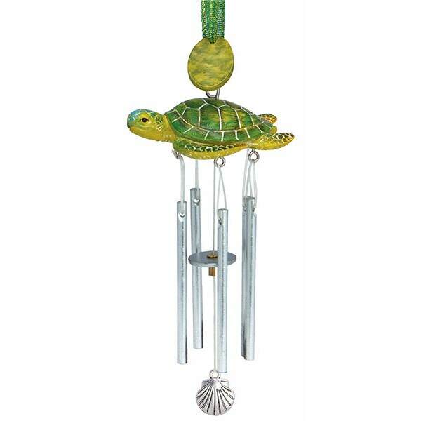 Item 108316 Turtle Windchime Ornament