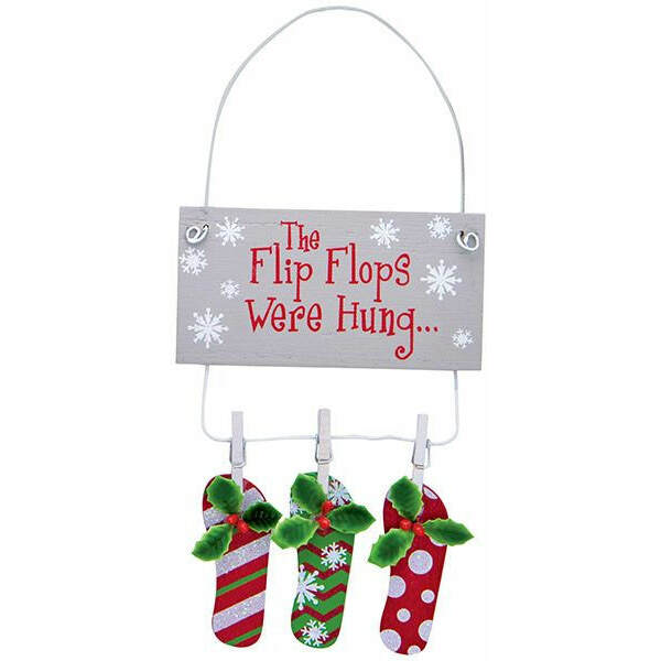 Item 108874 The Flip Flops Were Hung Ornament - Outer Banks