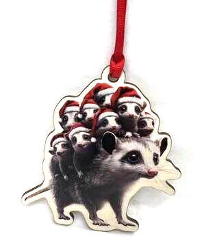 Item 117003 Mommy Opossum Ornament
