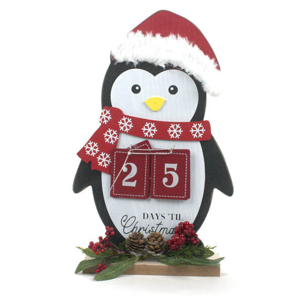 Item 127159 Christmas Penguin Count Your Days Til Christmas