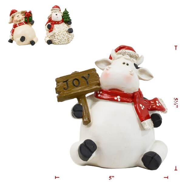 Item 127481 Christmas Farm Animal Figure