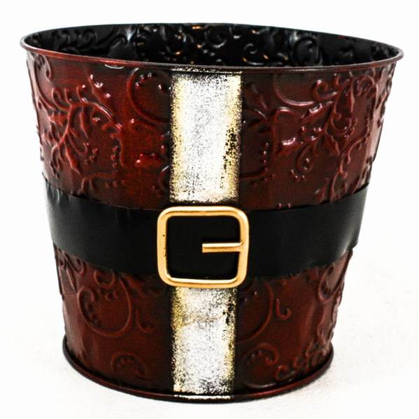 Item 128052 Large Santa Belt Bucket