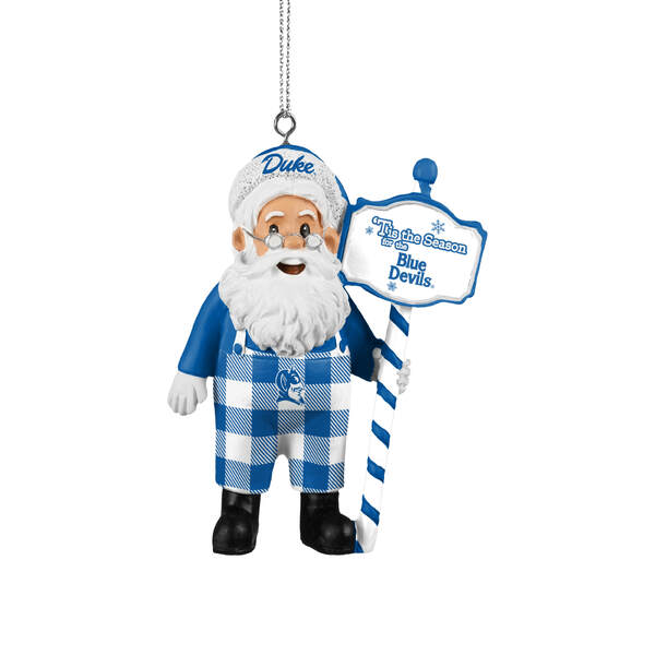 Item 143154 Duke Santa Overalls Ornament