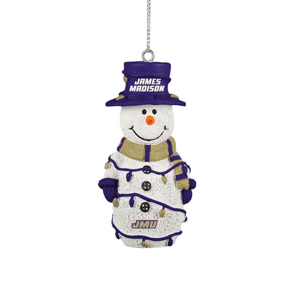Item 143198 James Madison University Snowman Ornament