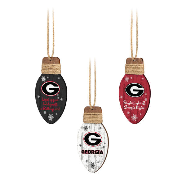 Item 143251 Georgia Holiday Light Ornament