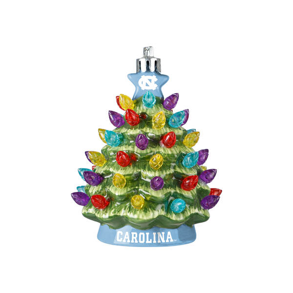 Item 143278 UNC Ceramic Tree Ornament