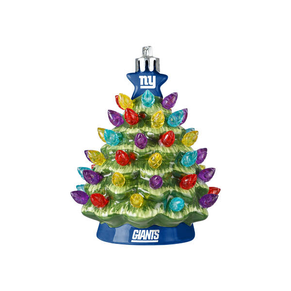 Item 143311 New York Giants Ceramic Tree Ornament