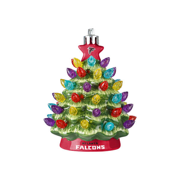 Item 143319 Atlanta Falcons Ceramic Tree Ornament