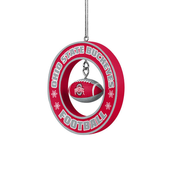Item 143320 Ohio State Floating Football Ornament