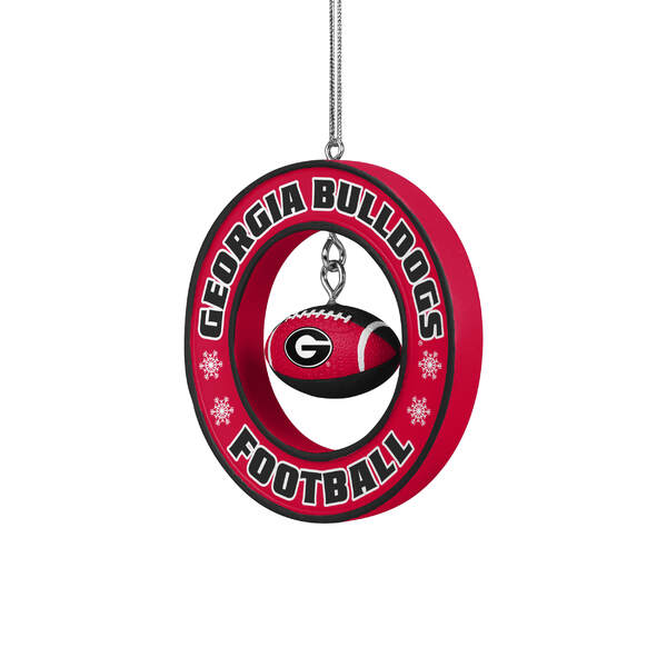 Item 143331 Georgia Floating Football Ornament
