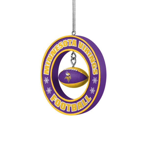 Item 143364 Minnesota Vikings Floating Football Ornament