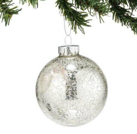 Item 156861 Silver Ball Ornament