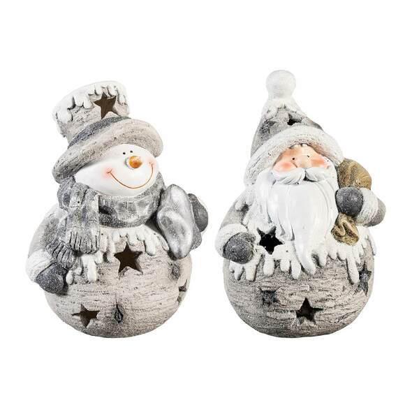 Item 191180 Season To Sparkle Lighted Garden Statue