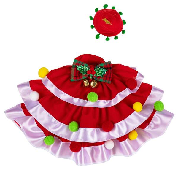 Item 191229 Christmas Dress Porch Goose Outfit