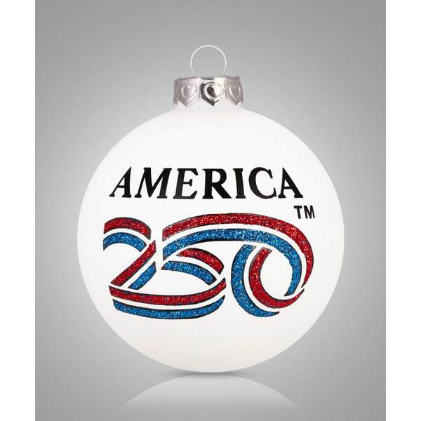 Item 202005 America 250 Ribbon Ornament