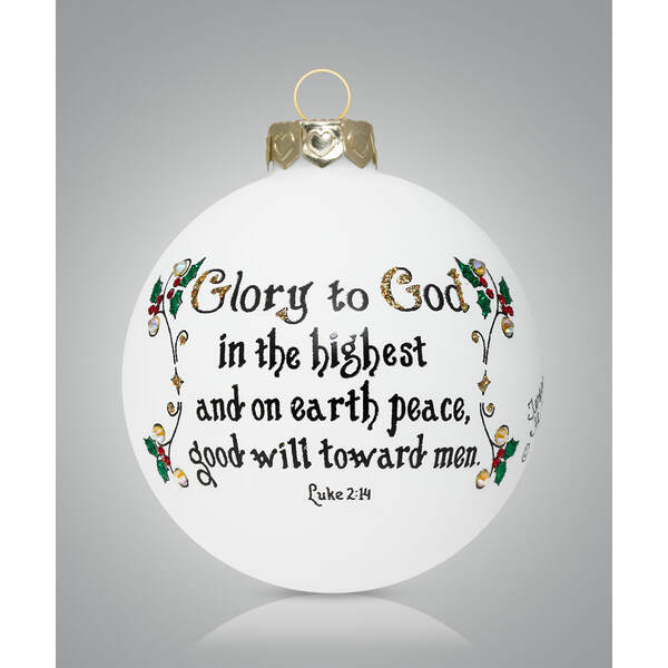 Item 202127 Glory To God Ornament
