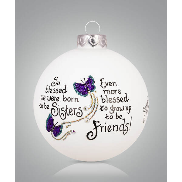 Item 202155 Sister Butterfly Ornament