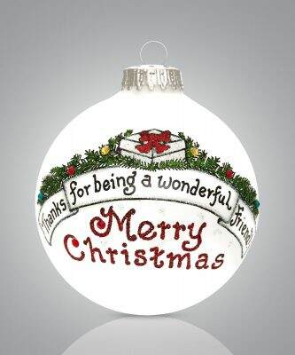 Item 202207 Wonderful Friend Ornament